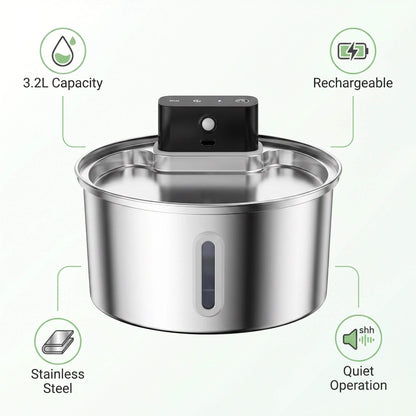 LuvWoof™ Filtered Water Fountain + 7 Filters Free