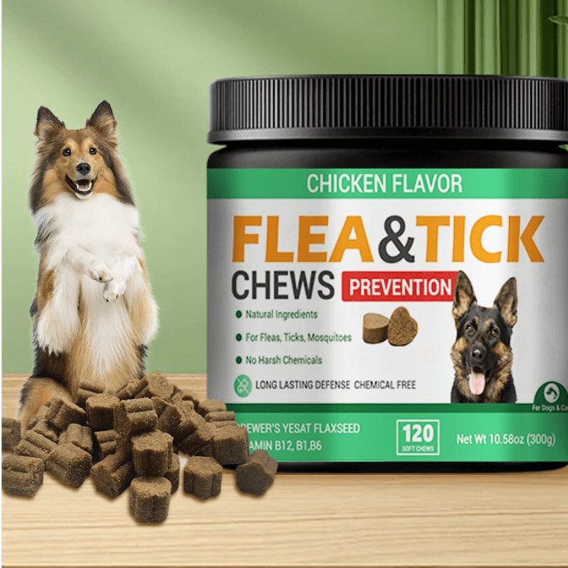 Natural Flea & Tick Dog Chews