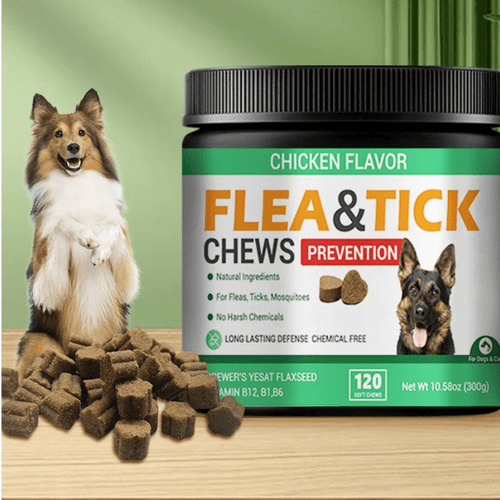 Natural Flea & Tick Dog Chews