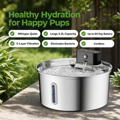 LuvWoof™ Pureflow Water Fountain