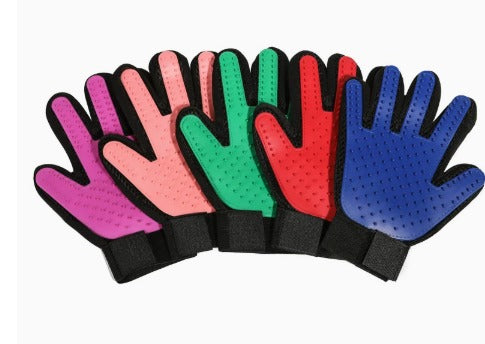 LuvWoof Groom Gloves: De-Shedding Pair